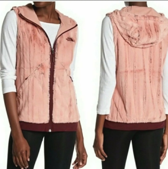 The North Face Jackets \u0026 Coats | Nwot The North Face Furlander Hooded Vest Sz SM | Color: Orange | Size: S | Doncy43's Closet